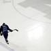 Pioneer junior Calum Stripling skates around center ice before the third period of the game against Livonia Stevenson on Tuesday, March 5. Daniel Brenner I AnnArbor.com